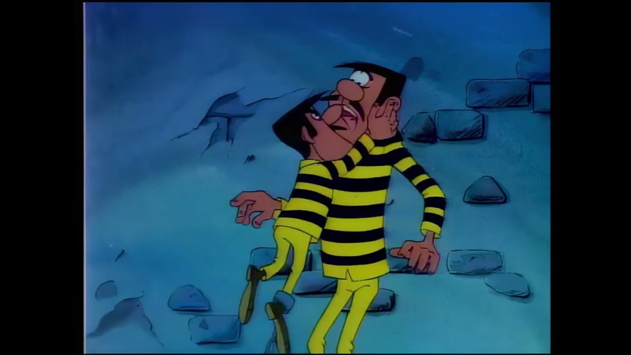 Red Kit - 29 .Bölüm - Daltonların Kaçışı (HD restorasyonlu) 