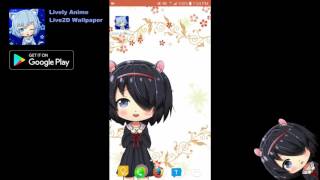 Iris - Lively Anime Live Wallpaper App screenshot 1