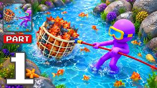 Raft Adventure 3D - Gameplay Walkthrough Part 1 - Castaway Voyage (iOS, Android) screenshot 5