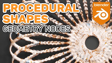 Shapes and Spirograph with Geometry Nodes - Blender 2.93 Tutorial