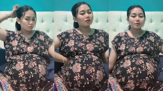Bunda hamil kembar 9bulan udah mau melahirkan