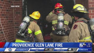 Knox County firefighters extinguish Christmas tree fire