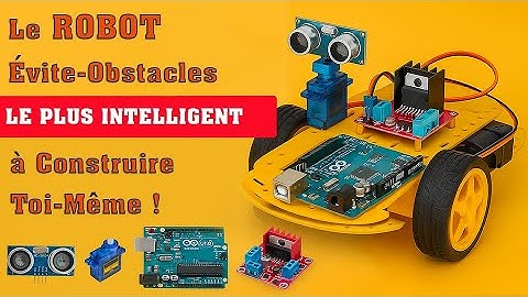 Robot Évite-Obstacles 2WD avec Arduino !