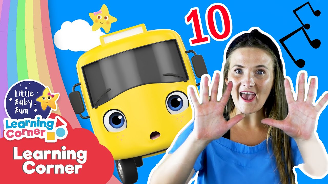 ⁣Counting 1-10 | Learn to Count | Learning Corner | Learning Videos For Kids | Homeschool Cartoons
