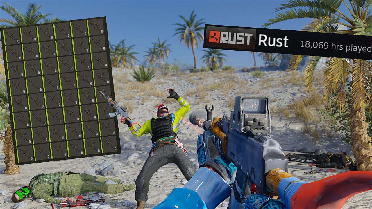 18,069 HOURS PLAYED - THIS IS MY WORST SOLO WIPE IN RUST? - YouTube