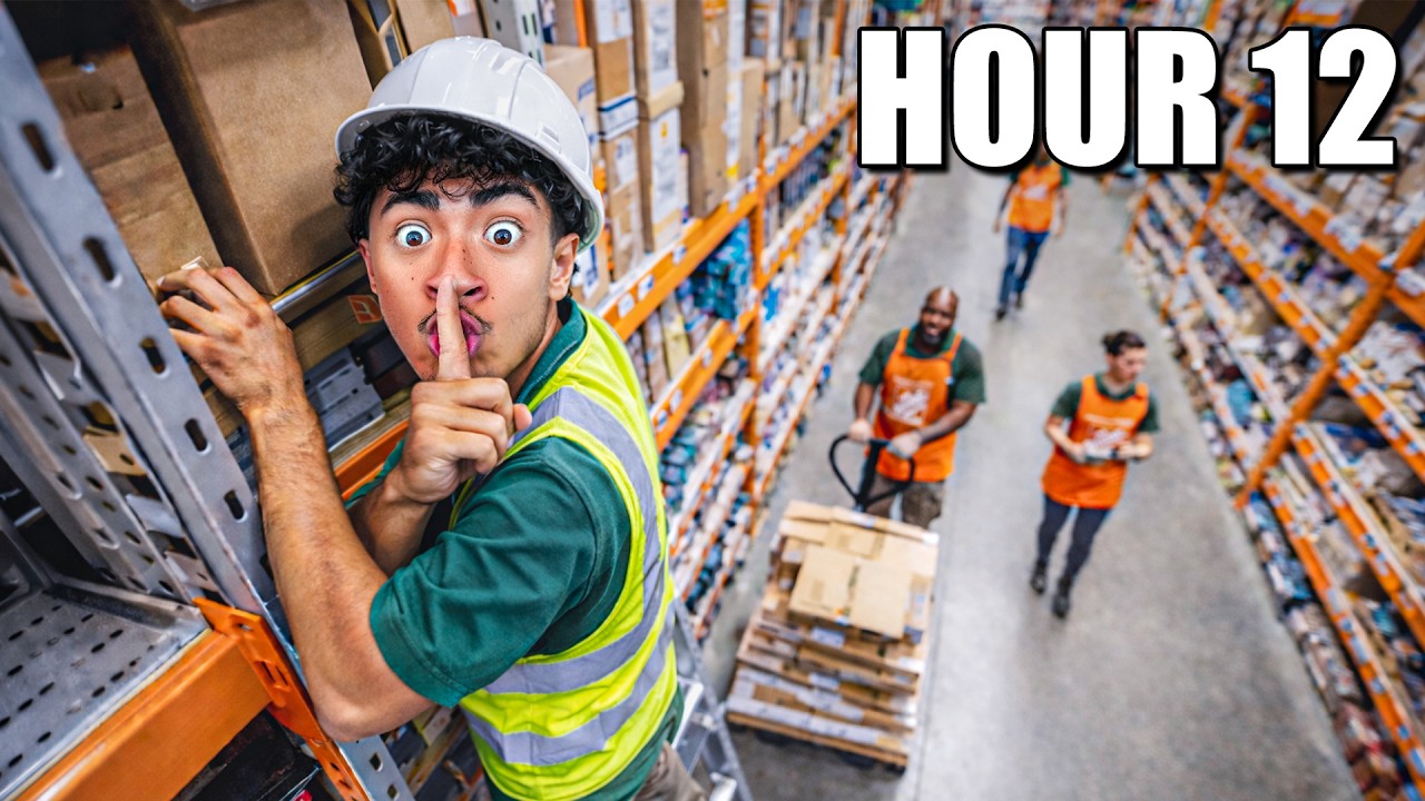 I Secretly Hid In Home Depot Until I Got Caught