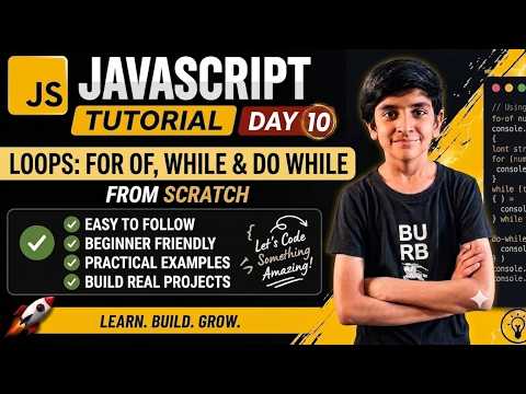 Master JavaScript Loops while vs do...while in 10 Minutes 🚀 | #coding #video #viral