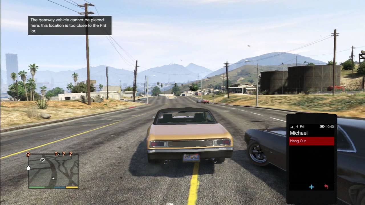 GTA V Gameplay Mission 39 Getaway Vehicle Walkthough HD YouTube