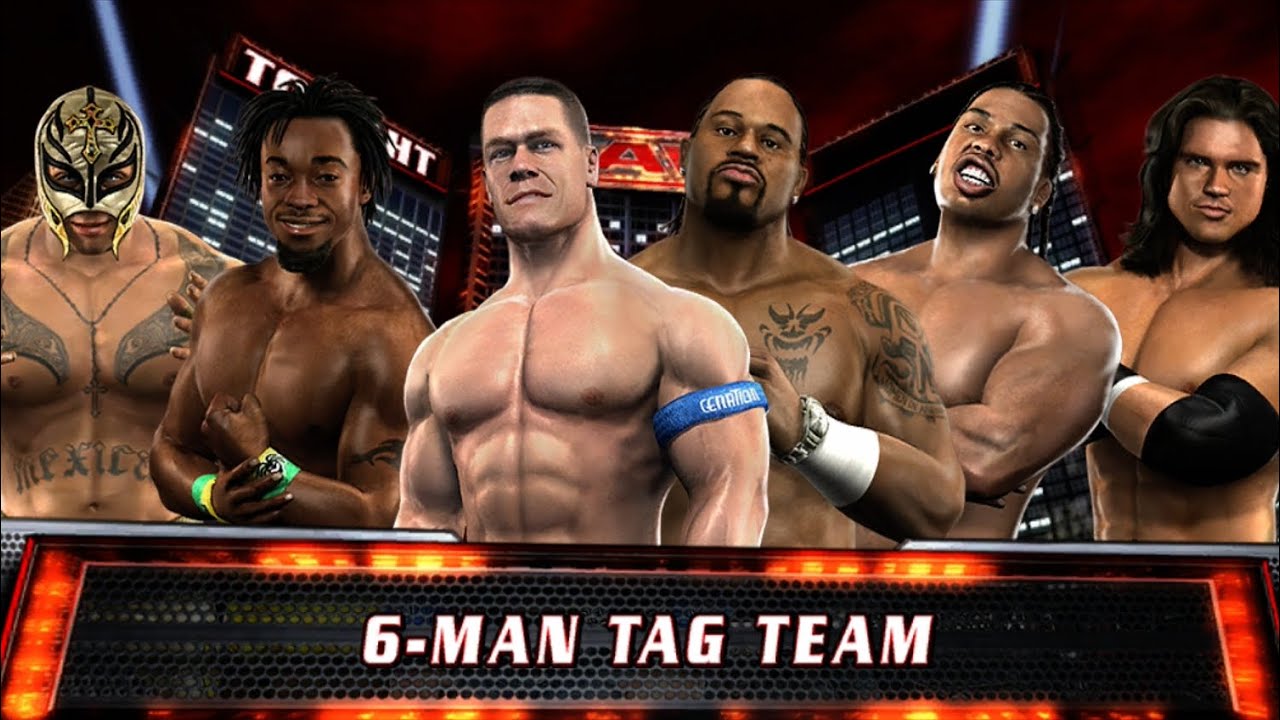 Team Cena VS Team Cryme Tyme - Smackdown VS Raw 2010
