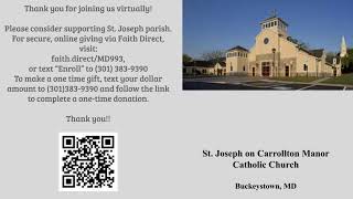 St. Joseph-on-Carrollton Manor Catholic Church Live Stream