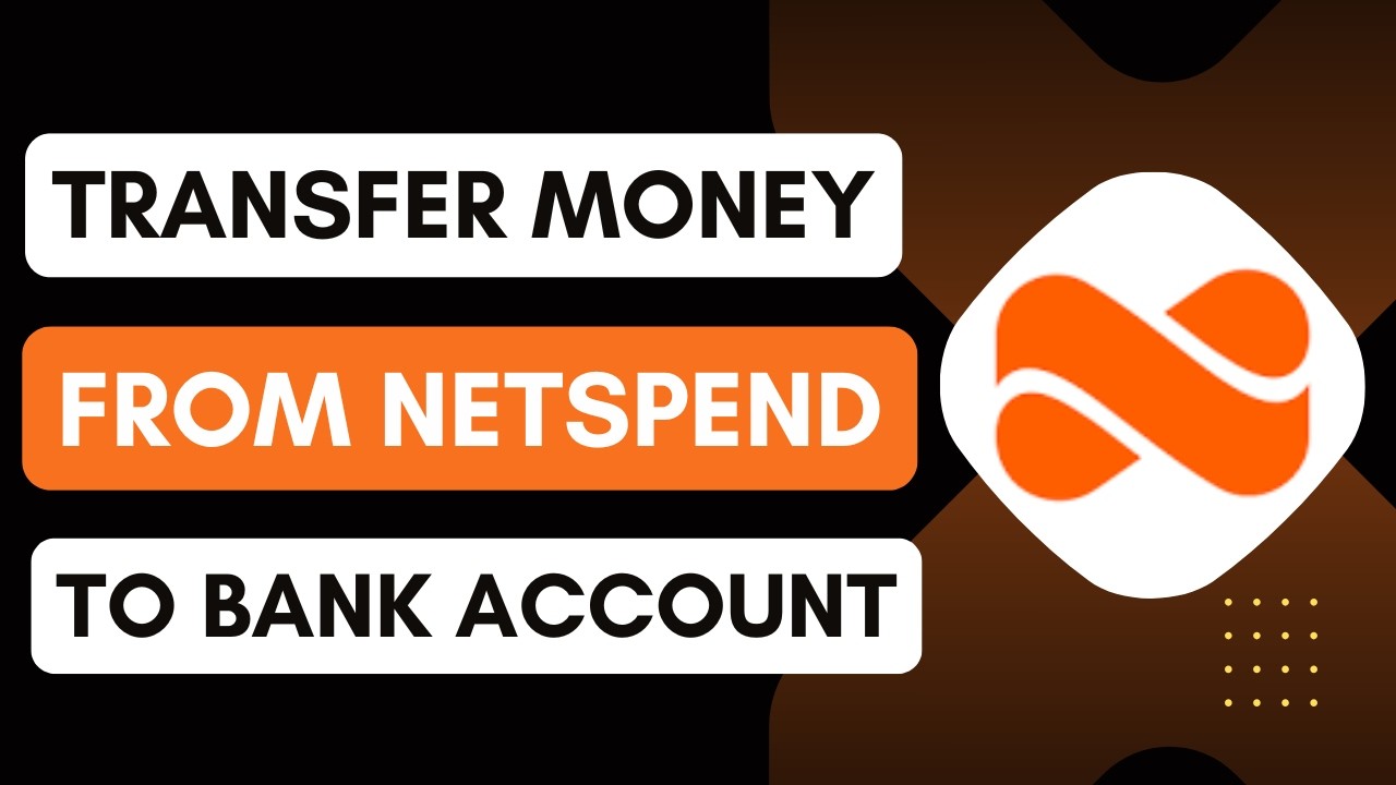 How to Transfer Money from Netspend to a Bank Account - YouTube