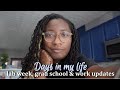 days in my life as a medical lab scientist | happy lab week! (work updates &amp; grad school)