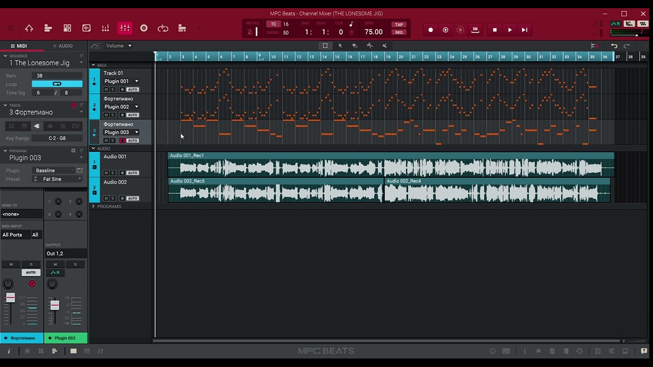 MPC Beats THE LONESOME JIG