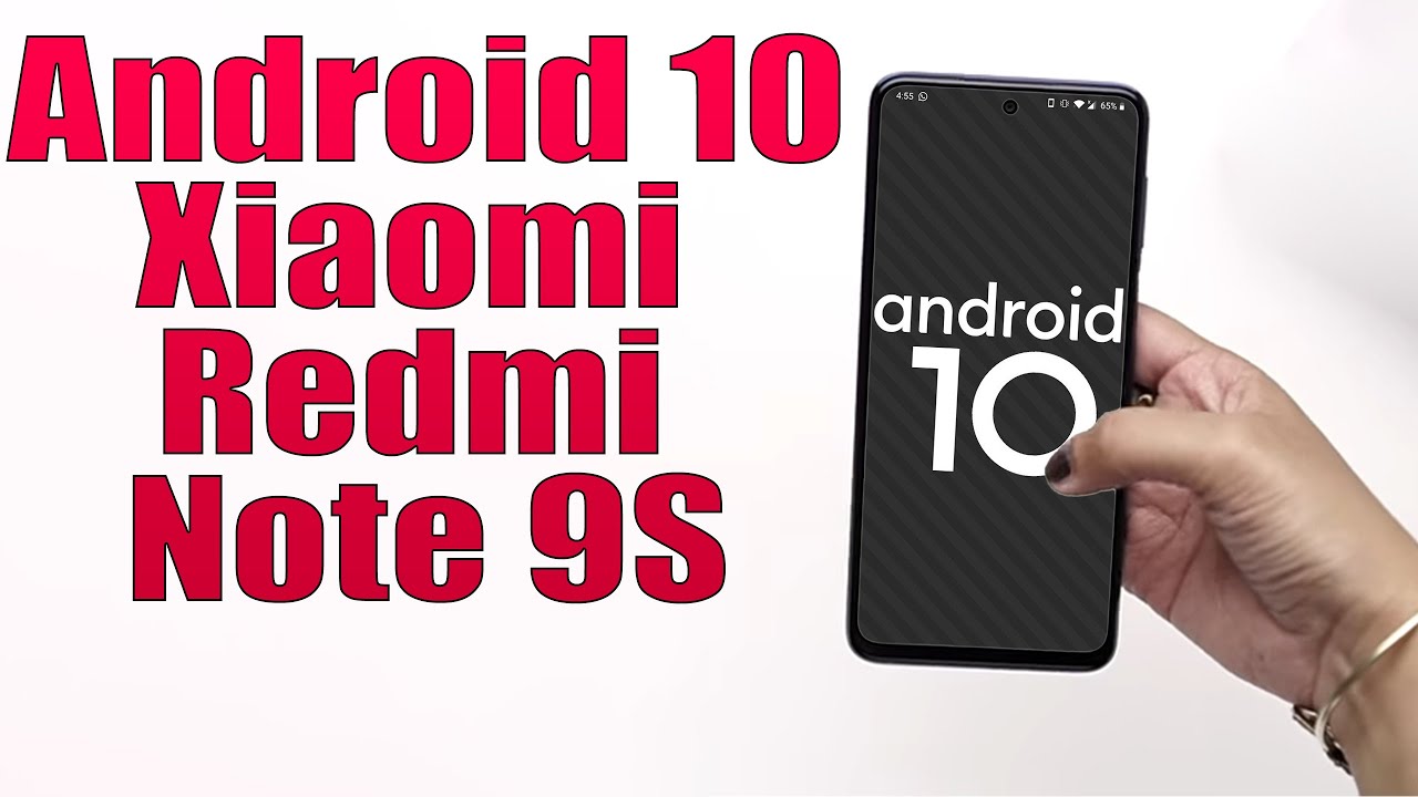 Install Android 10 Xiaomi Redmi Note 9S (Resurrection Remix) - How to ...
