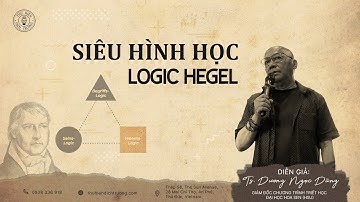 SIÊU HÌNH HỌC - LOGIC HEGEL| TS.DƯƠNG NGỌC DŨNG