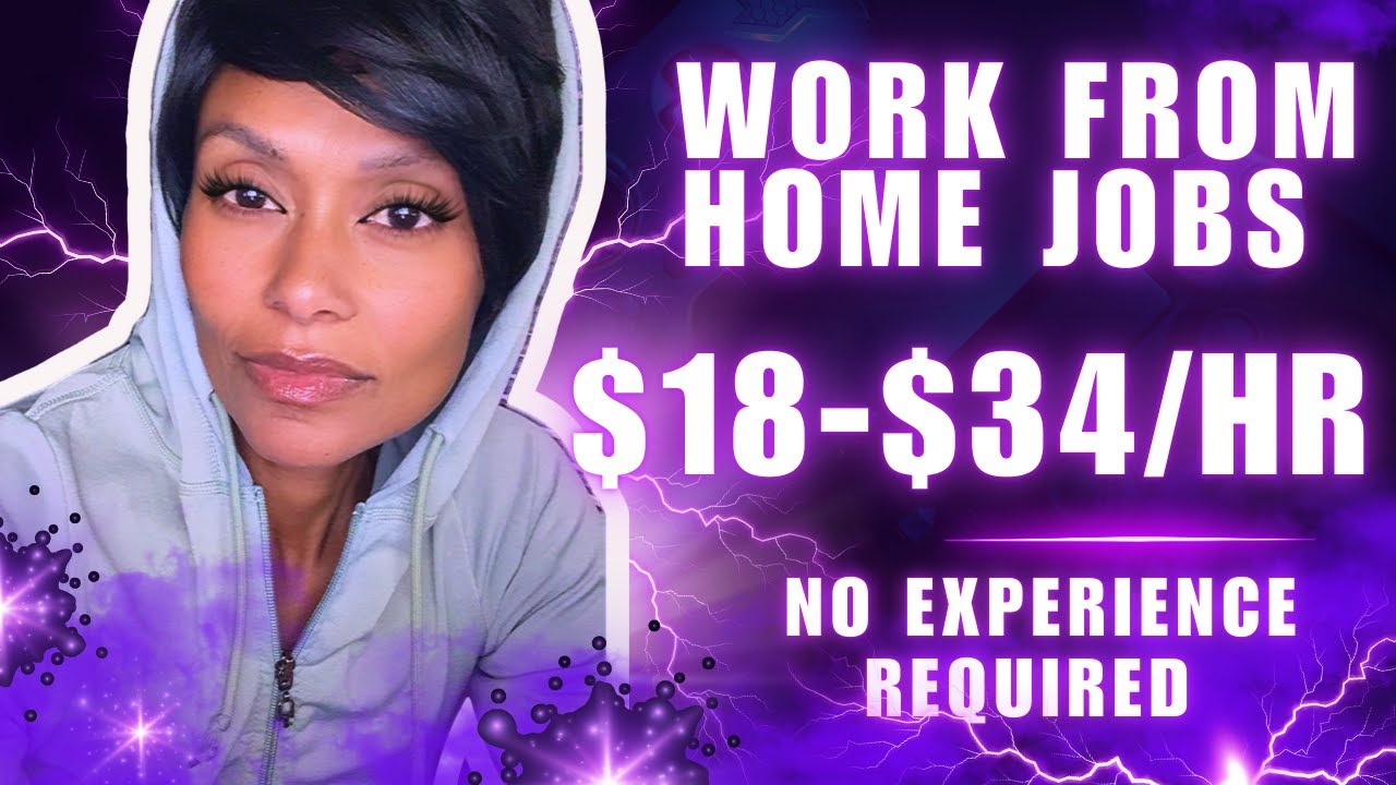 Работа на дому: $18-$34/час