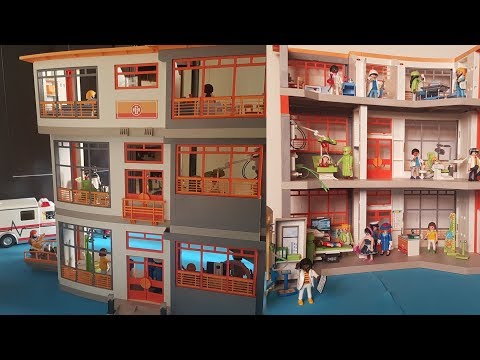 Adicional de hospital infantil playmobil 6443 - YouTube
