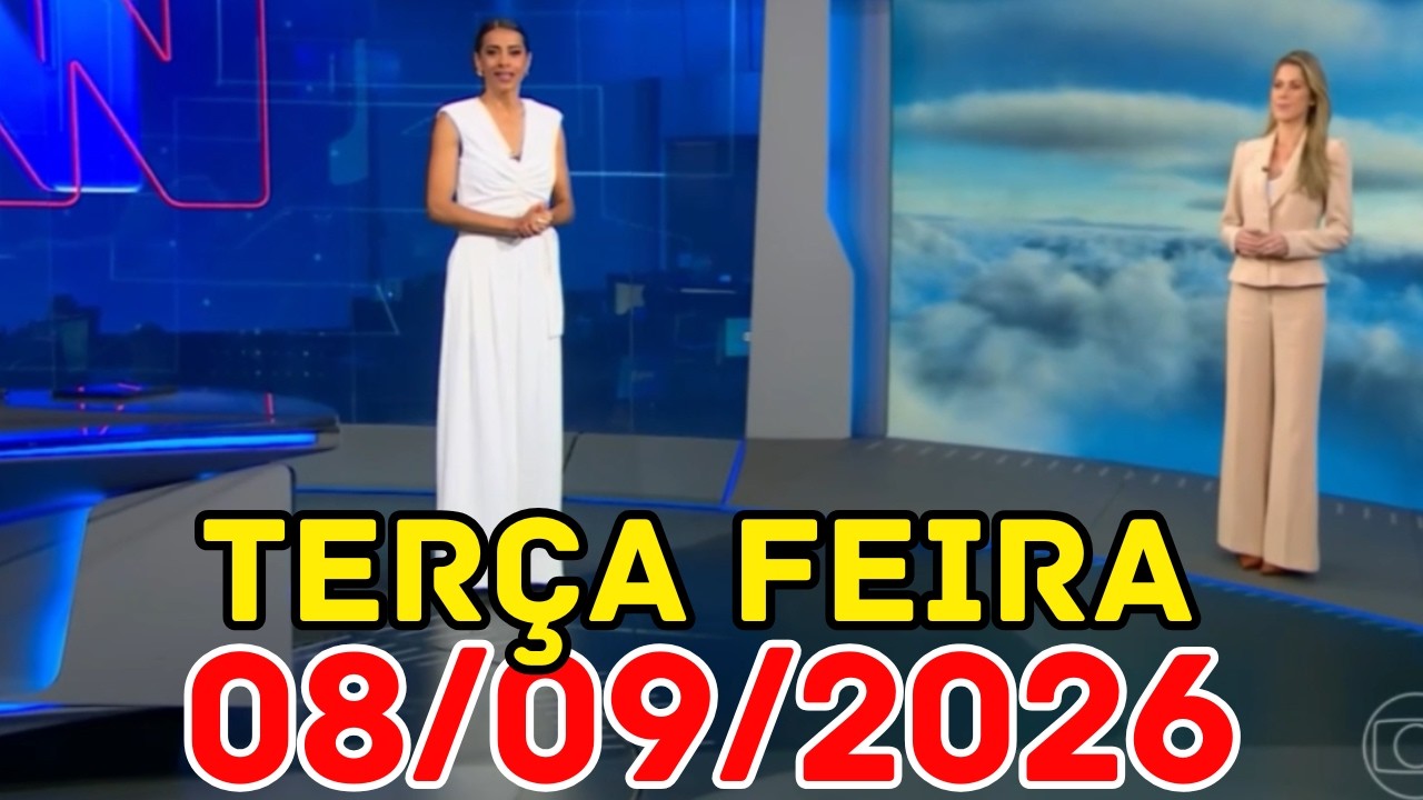 ATENÇÃO: FRIO CONTINUA E TEMPORAIS AVANÇAM PELO BRASIL | Previsão do Tempo Jornal Nacional 08/09