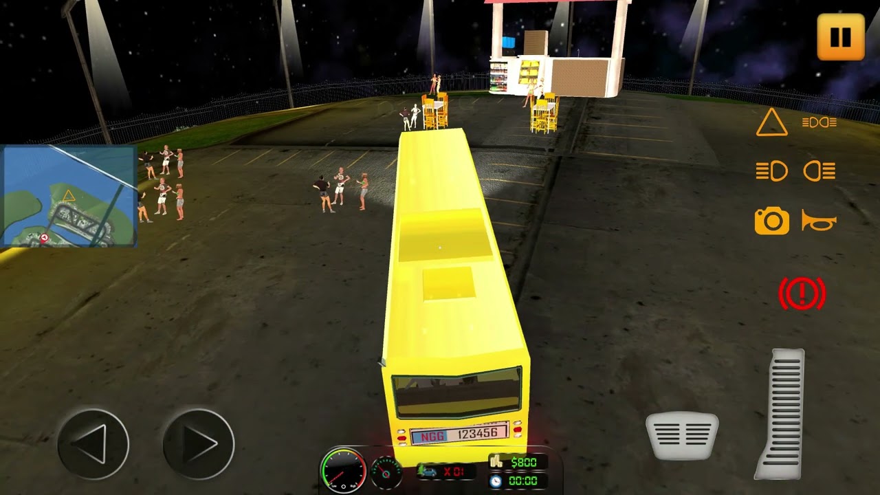 Summer Camper Van Coach Bus Simulator 3D | Scenic Road Trip 🌄