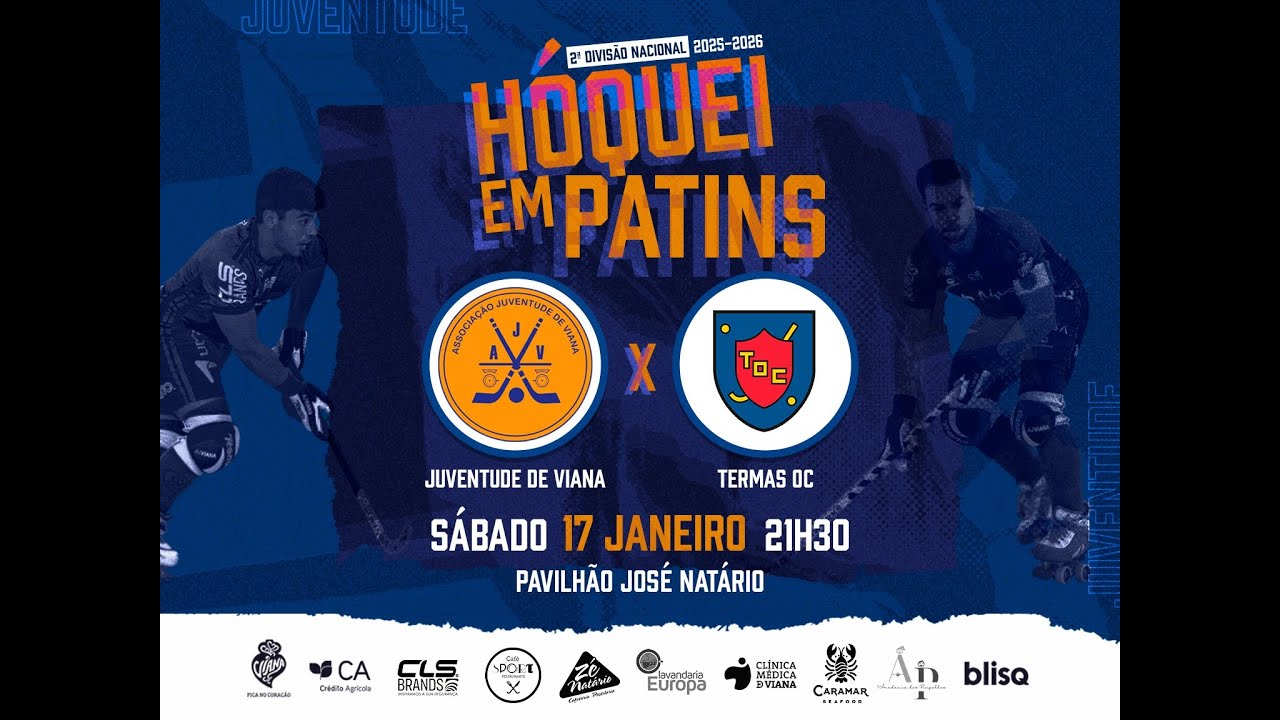 Juventude de Viana 🆚Termas OC  "B" 2ª Divisão Nacional de Hóquei em Patins