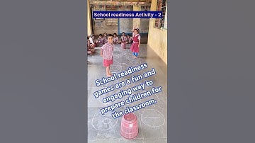 School readiness Activity - 2 | Back to school | Teacher Innovation Ideas | #creativeteaching #yt