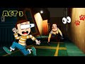 Hello neighbor act 3 with Shiva and kanzo Animated Horror Gaming Story