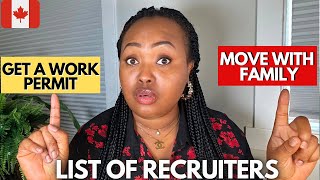 NO IELTS REQUIRED 🇨🇦 | GET A WORK PERMIT | FOREIGN WORKER RECRUITMENT | MOVE WITH FAMILY