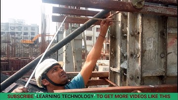 Practically Plumb Checking of Column at Construction Site | Must Watch Freshers and Trainee