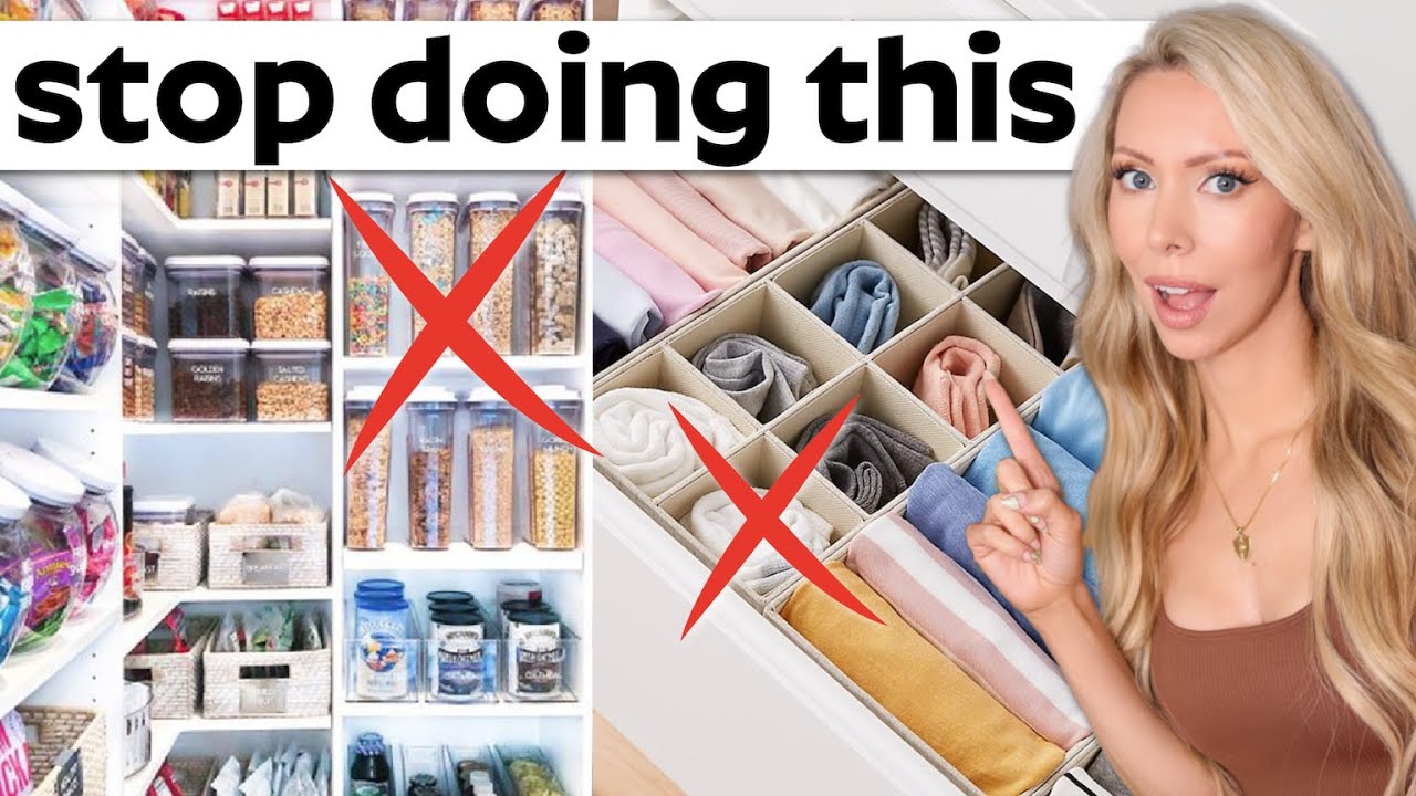 The REAL Reasons Your House Is Always Messy! 10 ORGANIZATION MISTAKES ...