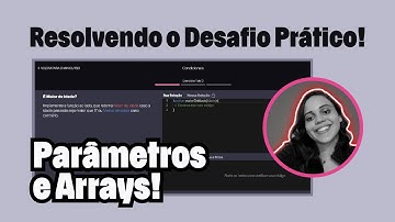 [Desafio de JavaScript] Questão Resolvida: Parâmetros e Arrays
