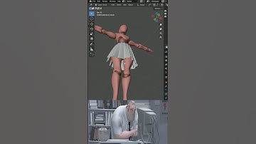 Noob vs Pro Artist: 3D Skirt Design in Blender
