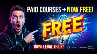 Unlock Premium Courses for FREE – Secret Method!
