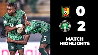 HIGHLIGHTS | Nigeria 🆚 Cameroon | Ondoa Mistake I #AFCON2023 - Round of 16