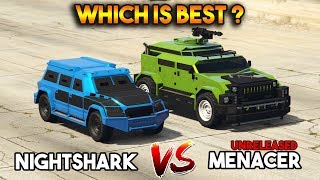 GTA 5 ONLINE : MENACER VS NIGHTSHARK (WHICH IS BEST?)