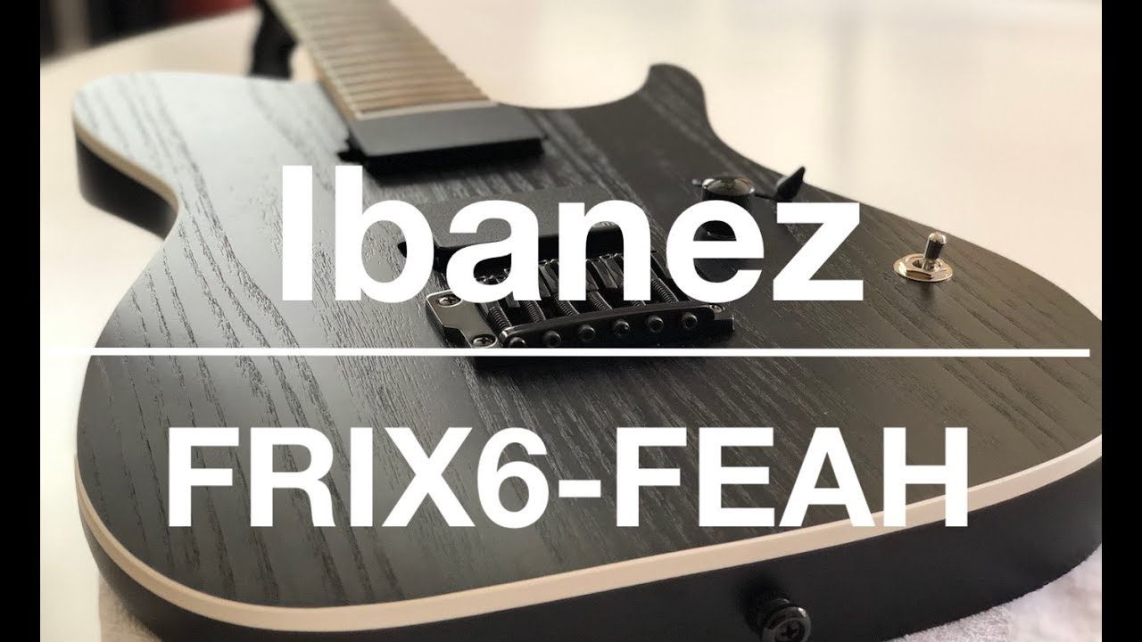 ギター ibanez FRIX6FEAH-CSF Open Box Ibanez FRIX6FEAH Iron Label Electric Guitar