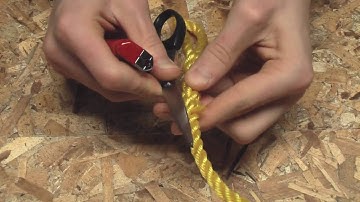 Splicing a Loop Into The End Of A Rope (Part 2) - HD