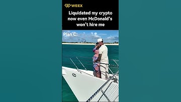 Liquidated my cryptonow even McDonald