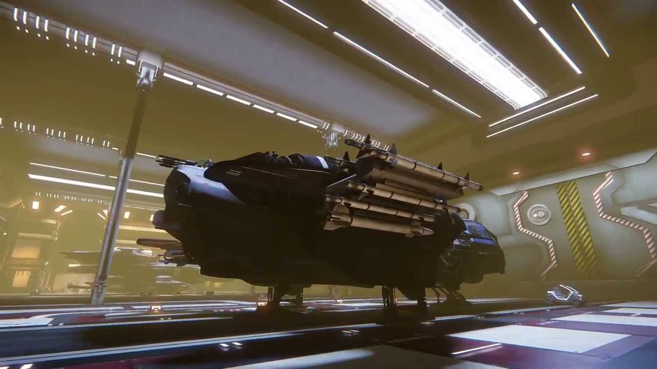 Star Citizen - Hangar Module - MISC Freelancer - YouTube