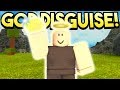 NOOB DISGUISE TROLLING W/ GOD ARMOR 3! | ROBLOX: Booga Booga