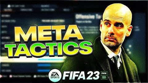The Most META Tactics! Fifa 23 TOTS Best Tactics 🔥 (Rank 1)