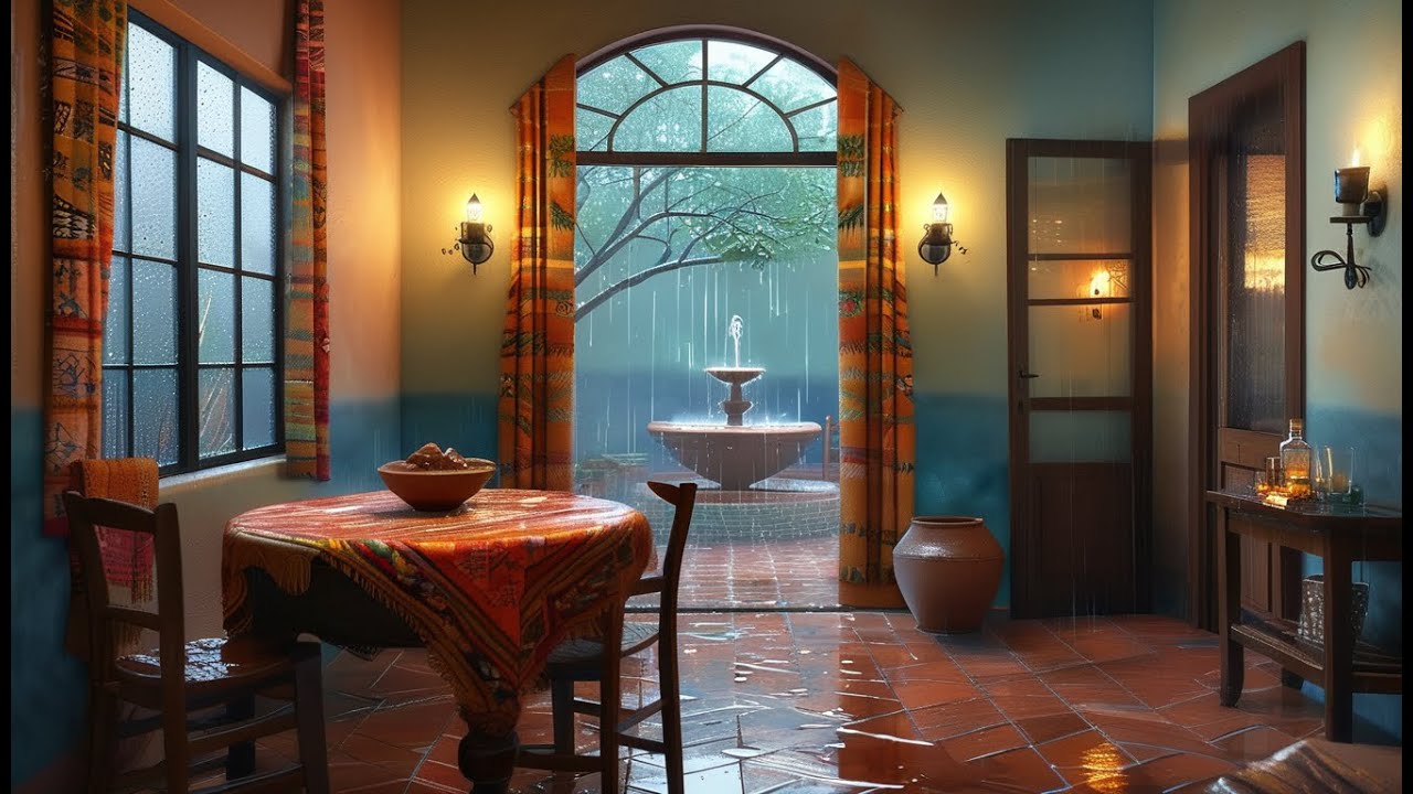 Tarde Lluviosa en el Café 🌧️ Jazz Suave para Relajarse