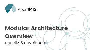 openIMIS developers: Modular Architecture Overview