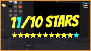 Make 5 STARS Rating Template DaVinci Resolve