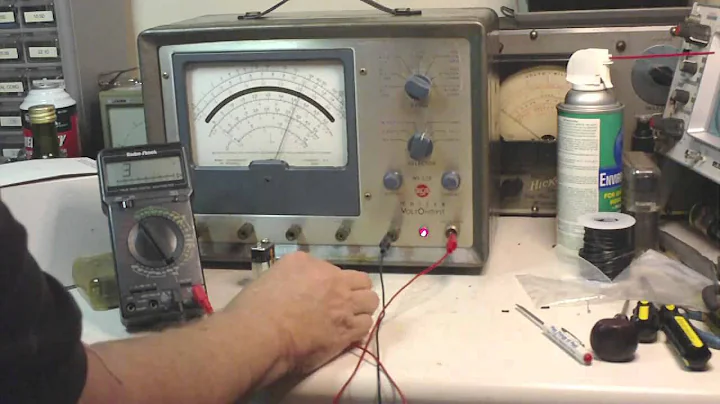 RCA Meter WV-87B Complete, Testing