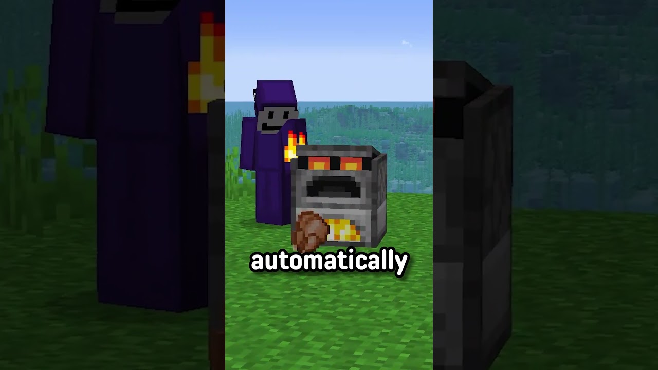 This mod adds a live furnace in Minecraft 