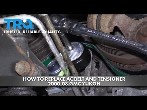 How to Replace AC Belt and Tensioner 2000-08 GMC Yukon