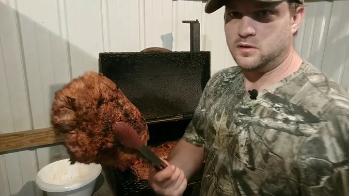 Wild Hog BBQ, Smoked Ham Pulled Pork!!!