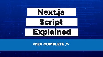 The Next.js Script Tag: A Comprehensive Guide