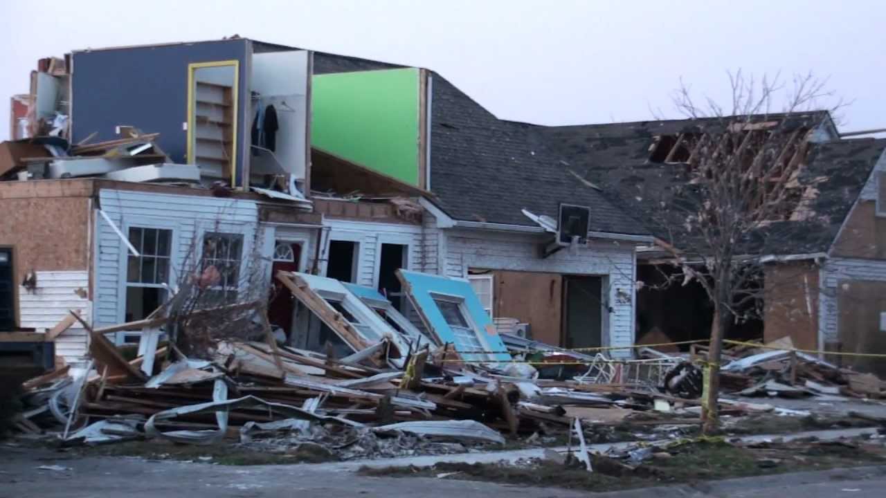 Dexter Tornado Damage and Cleanup 2012 YouTube