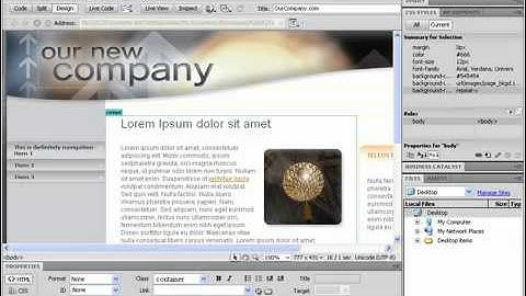 Dreamweaver tutorial in Urdu Part 2